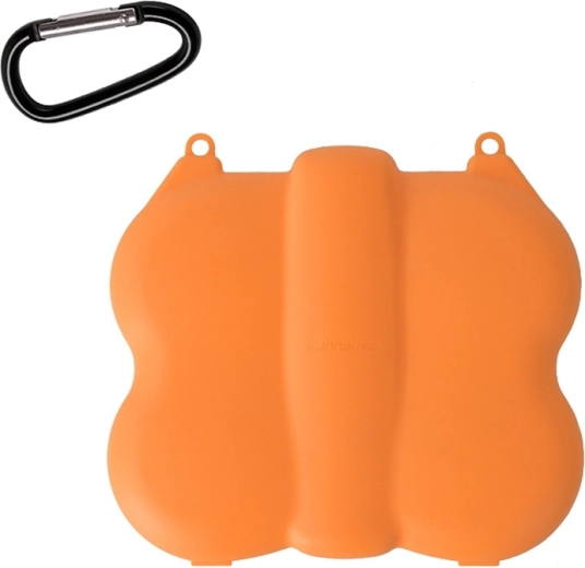 Sunnylife kaitseümbris karabiiniga DJI Neo 2 jaoks, oranž – 1 tk