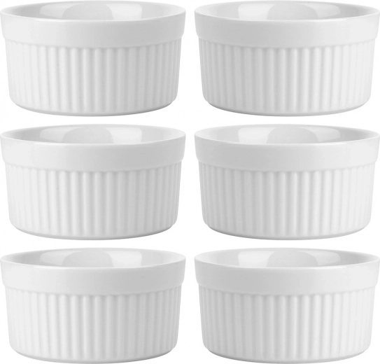 Stiilne 6 ahjunõukausi komplekt