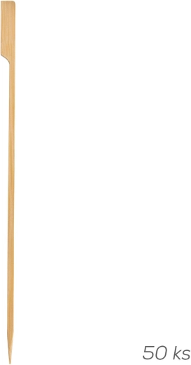 Bambusest grillvardad 25 cm 50 tk