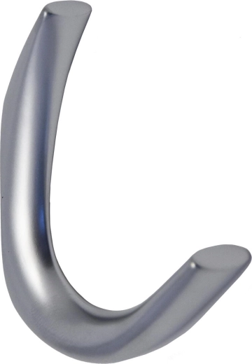 Riidepuu Elegant II, matt kroom 50 × 60 mm