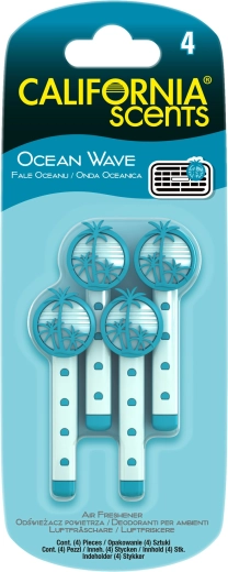 California Scents Ocean Wave lõhnapulgad auto ventilatsiooniavasse