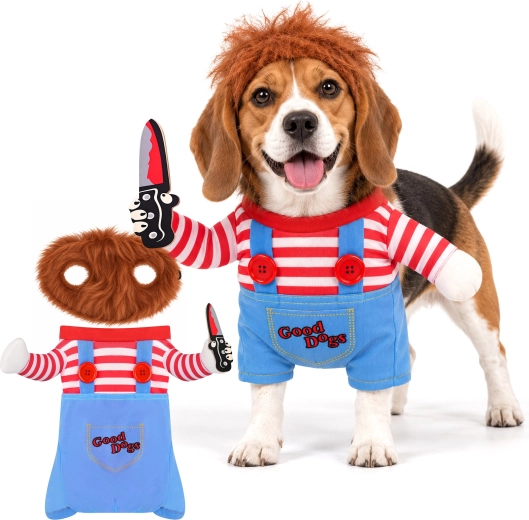Purlov Halloween costume for dogs, size L
