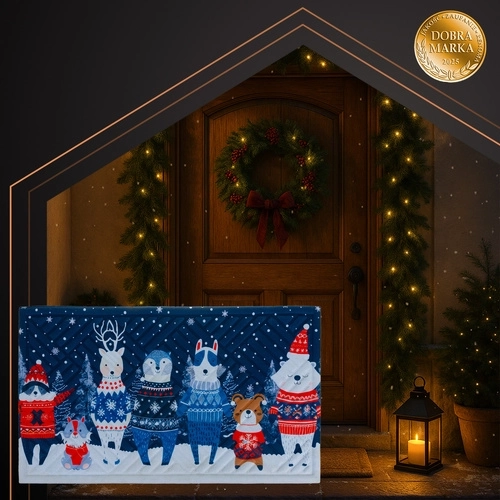 A Christmas design that welcomes guests