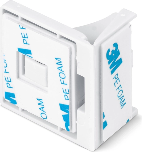 Easy drill-free installation with 3M