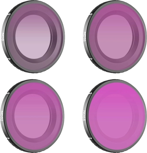 Sunnylife ND-filtrite komplekt ND8, ND16, ND32 ja ND64 DJI Osmo Nano jaoks