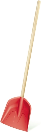 Laste labidas puidust varrega, korall, 74 cm