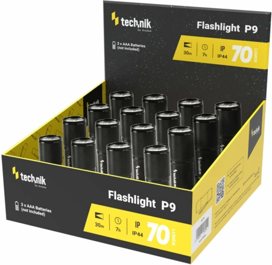 Technik MT-P9 taskulamp 70 lm, valgusulatus 30 m