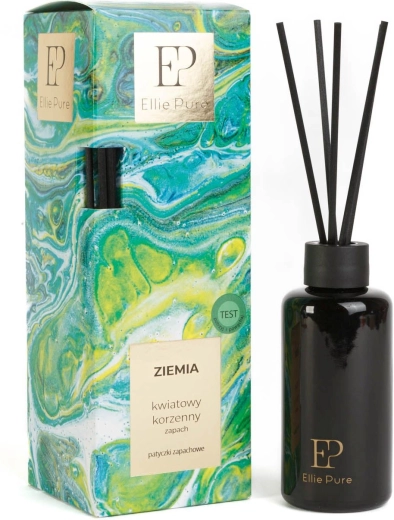 Dr. Marcus pulkidega õhuvärskendaja Ellie Pure Perfume Sticks 4 Elements Earth 80 ml