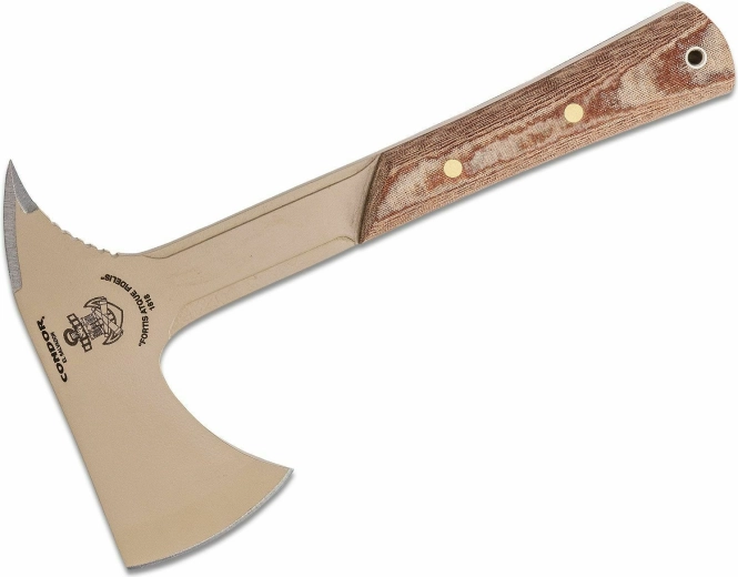 Taktikaline kirves Condor Fortis Fidelis koos Kydex-tupiga