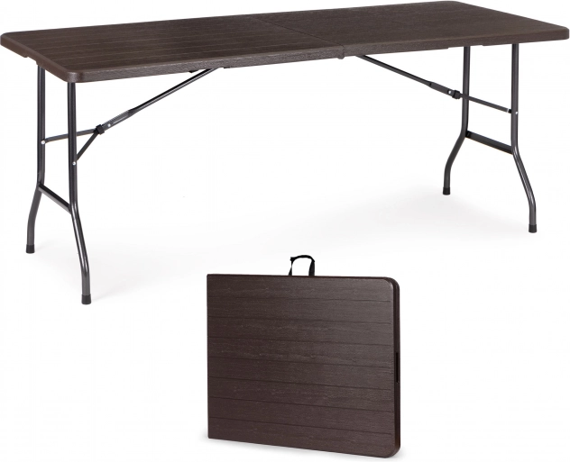 Kokkupandav banketi-aia laud 180 cm, pruun MODERNHOME
