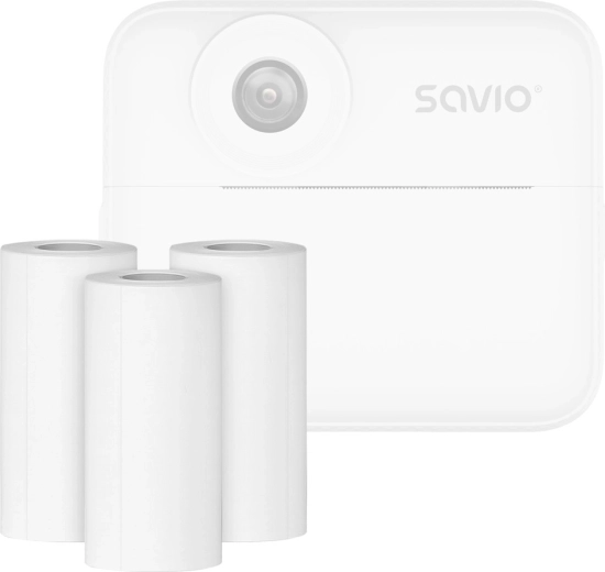 Thermal paper rolls for Savio AN-01 instant camera, 57 × 23 mm, 5 m (set of 3)