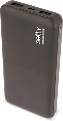 Setty varupank 10000 mAh must