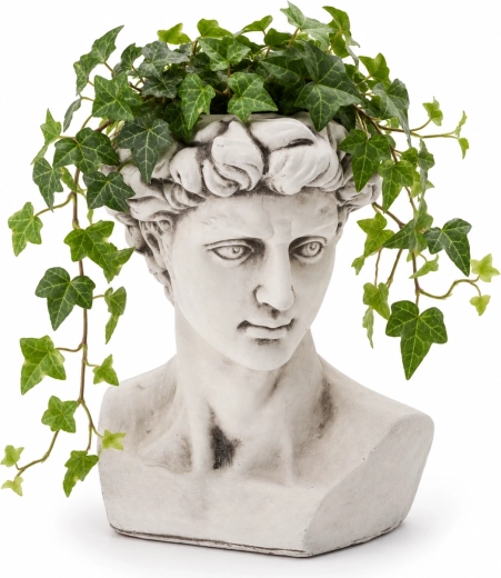 Decorative Bust of David with Planter
