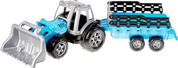 Traktor haagise ja laaduriga