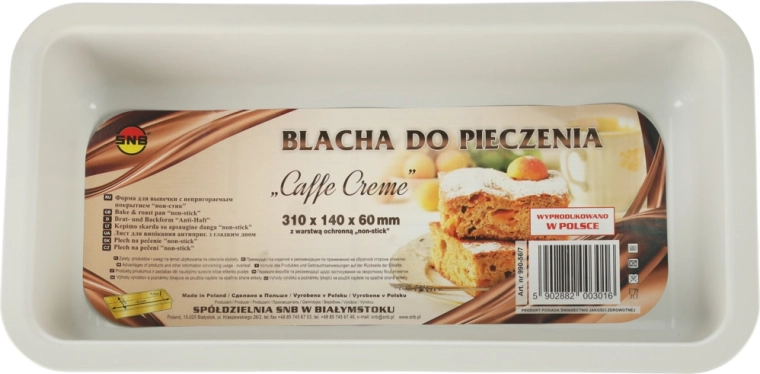 Küpsetusvorm Caffe Creme 31 × 14 cm mittekleepuva pinnaga