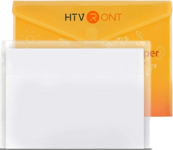 HTVRONT glossy self-adhesive film A4 white