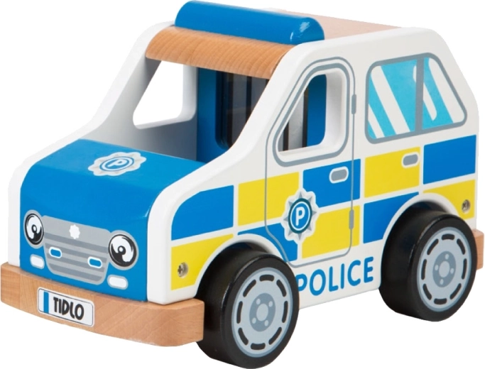 Tidlo puidust politseiauto