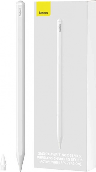 Baseus Smooth Writing 2 mahtuvuslik stylus iPadile – valge