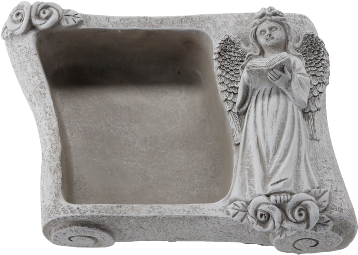 Tsemendist lillealus ingliga – hall raamat 25 × 18,5 × 9,5 cm