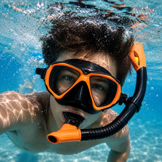 Snorkel with Dry Top system