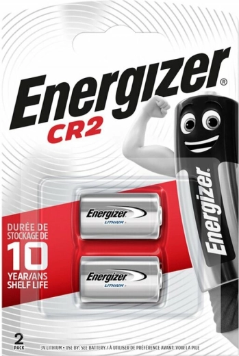 Liitiumpatarei CR2 3 V ENERGIZER, pakendis 2 tk