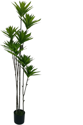 Kunstlik roheline bambus potis, 140 cm