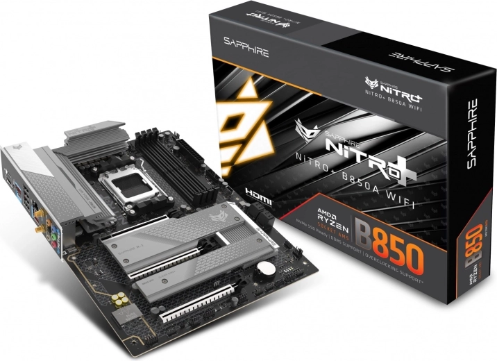 Emaplaat Sapphire Nitro+ B850A WiFi 7