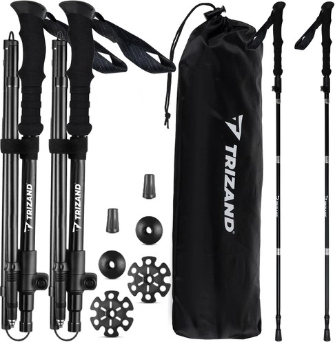 Trizand trekking poles (2 pcs) with accessories