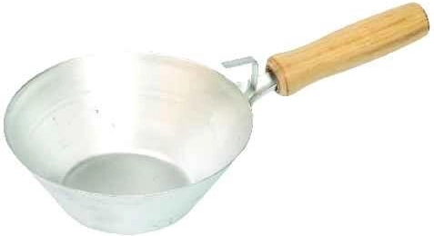 Bricklaying scoop with wooden handle 180 mm