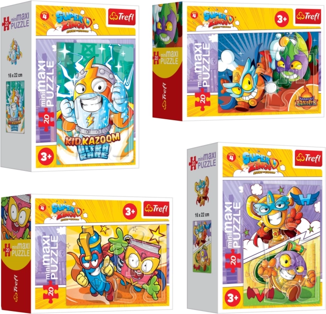 Puzzle Kid Kazoom ja Super Zings: Tegutsema