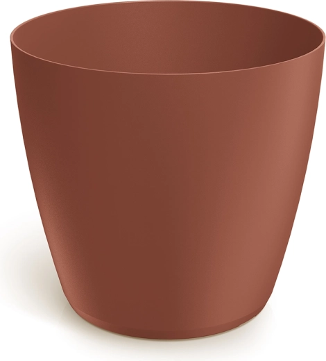 Lillepott Mate 13,8 cm põletatud tellise värv