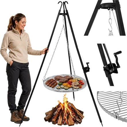 Grillkolmjalg roostevabast terasest restiga 70 cm Kaminer
