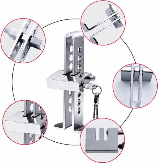 Adjustable construction made of durable steel