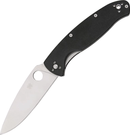 Spyderco Resilience suur taskunuga 10,8 cm, must, G10