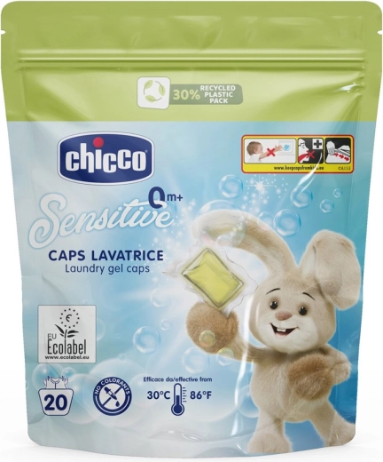 Chicco Baby Sensitive pesukapslid beebipesule 20 tk