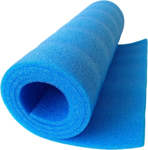 Acra treeningumatt 180 × 50 cm, 8 mm, sinine - 1 tk