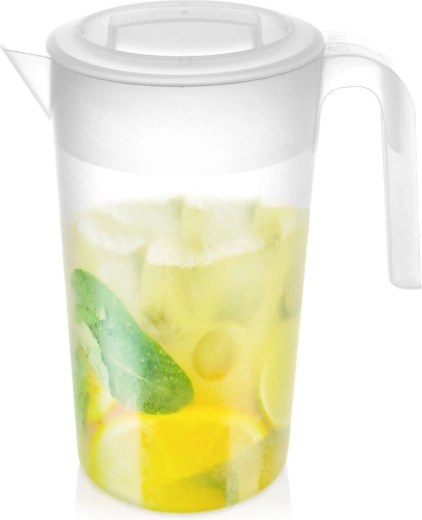 Plastkann kaanega 2,3 l VILDE