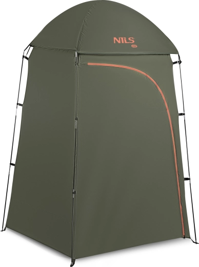 Kokkupandav riietus- ja dušikabiin NILS Camp, roheline
