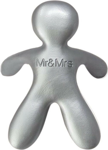 Autolõhn Mr & Mrs Fragrance Cesare Orange & Sandalwood – hõbedane