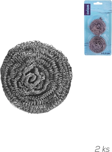 Metallist küürimiskäsn 6,5 cm (2 tk)