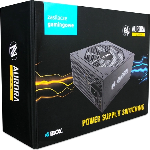 Toiteplokk iBOX Aurora 600W ventilaatoriga