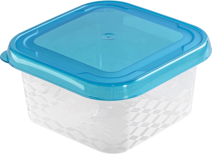 Blue Box neljakandiline toidukarp 0,25 l, sinine