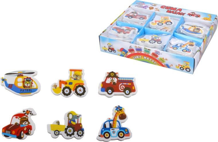 Autokujuline kustutuskumm – 1 tk