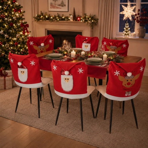Quick transformation of dining chairs