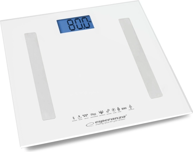 Bathroom Scale with Bluetooth B.FIT white