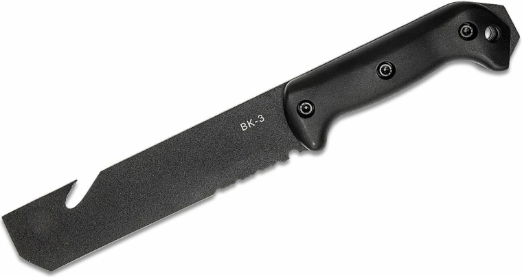 KA-BAR Becker Tac Tool taktikaline nuga 17,5 cm, must, Zytel, tupp