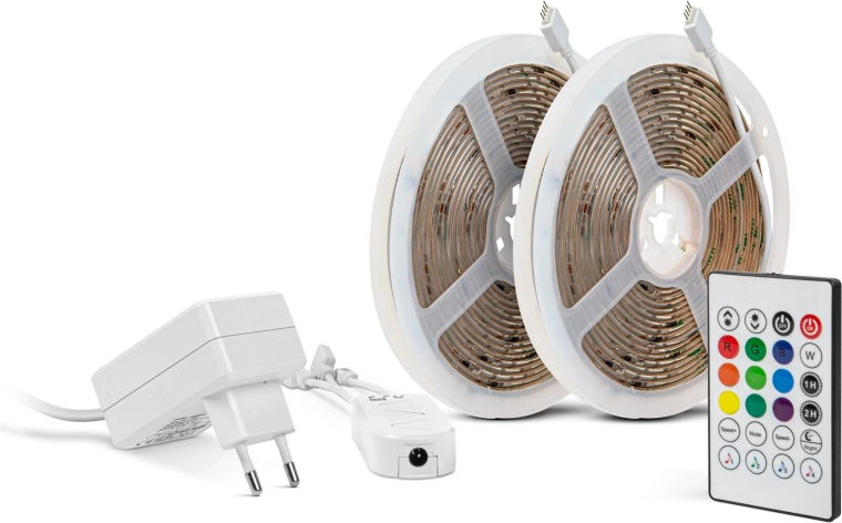 Kaks LED-riba, lõputud valgusvõimalused