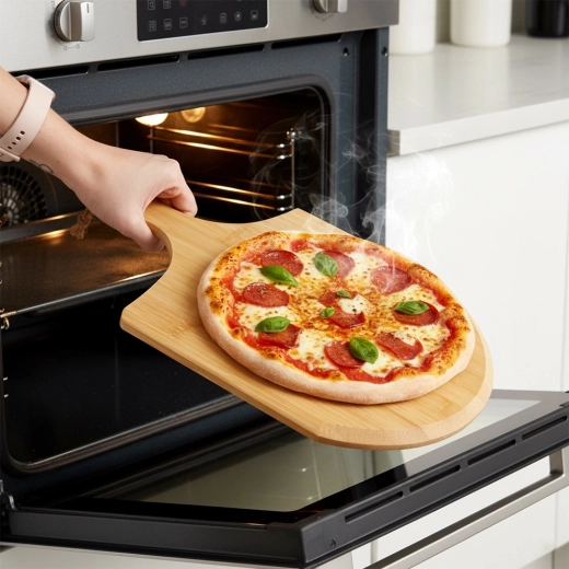 Lihtne pitsa tõstmine ja serveerimine