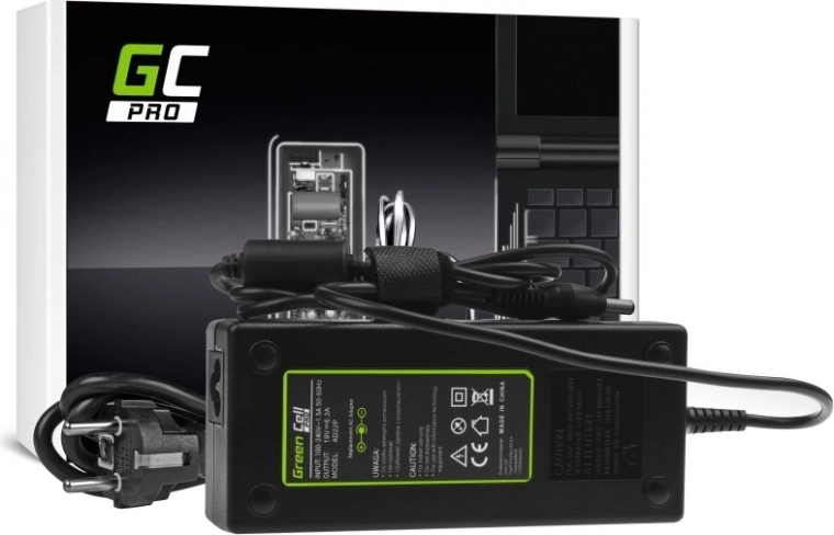 Green Cell PRO 19 V 6,3 A 120 W laadija ASUSile (pistik 5,5 × 2,5 mm)