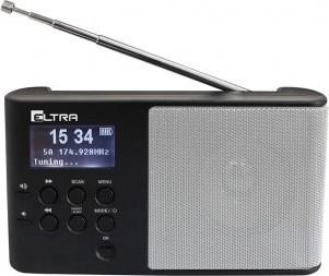 Radio ULA DAB+ hõbedane